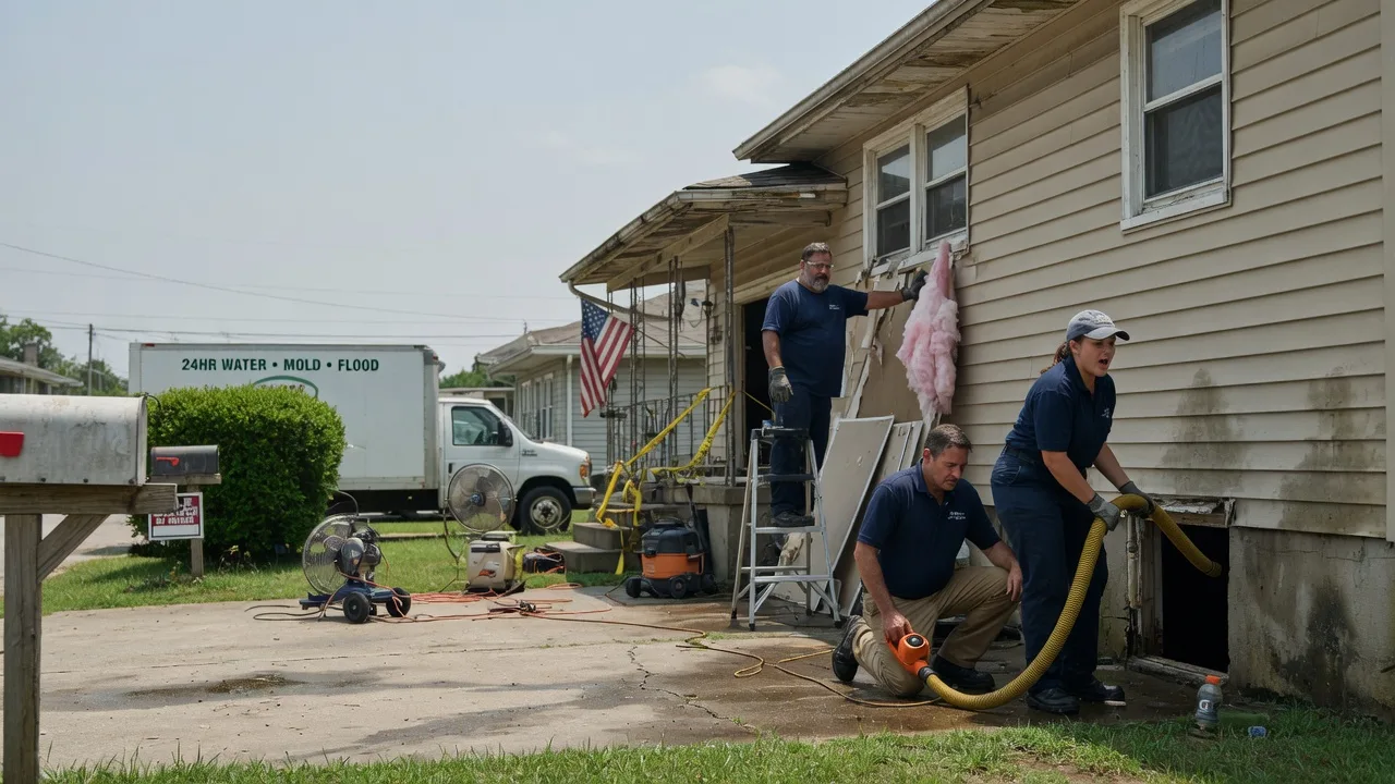 Water Damage Repair in Hydetown, PA near me